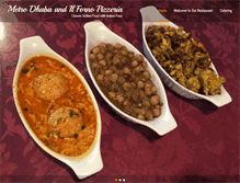 Tablet Screenshot of metrodhaba.com